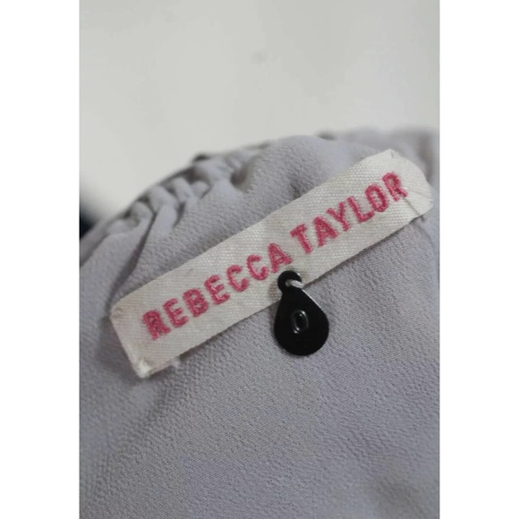 Rebecca Taylor Sleeveless Tank Top Camisole Silk - Picture 6 of 6